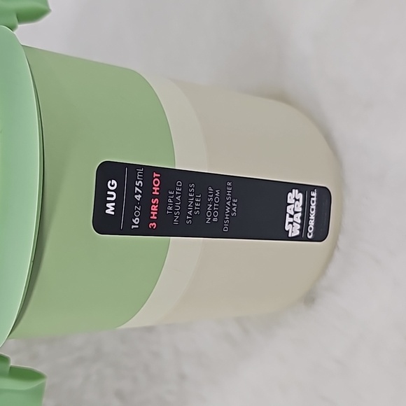 Corkcicle Star Wars Grogu Baby Yoda Insulated Coffee Mug 16oz - Picture 3 of 6